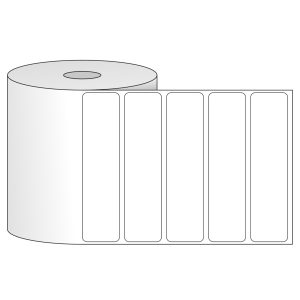 Tem nhãn - Decal trắng dạng cuộn 101.6mm x 25.4mm