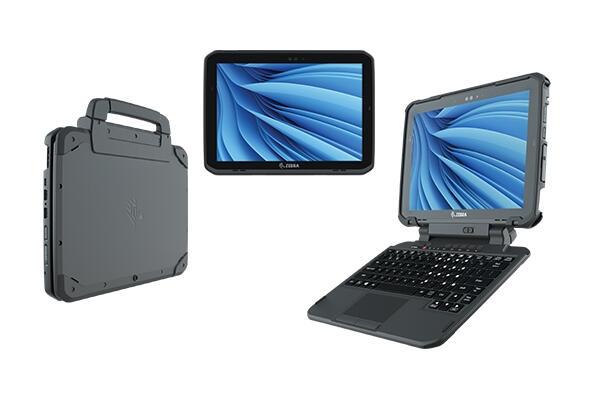 Máy kiểm kho 2 trong 1 Zebra ET80 RUGGED 2-IN-1 TABLET