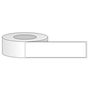 Tem nhãn - Decal trắng dạng cuộn 50.8mm x 203.2mm