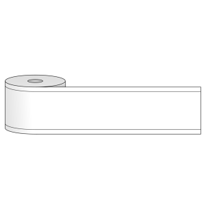 Tem nhãn - Decal trắng dạng cuộn 76.2mm x 39.31728m