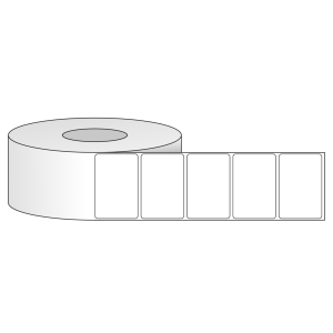 Tem nhãn - Decal trắng dạng cuộn 76.2mm x 50.8mm - Đường kính ngoài 203.2mm