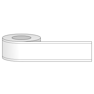 Tem nhãn - Decal trắng dạng cuộn liên tục 76.2mm x 67.05273m