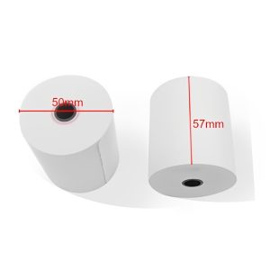 Giấy in bill nhiệt K57x45 (rộng 57mm, Ø 50mm)