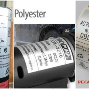 Cuộn tem nhãn decal xi bạc dán sản phẩm