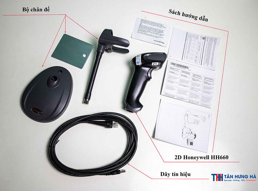 Máy quét mã vạch có dây 2D Honeywell HH660-tanhungha-2