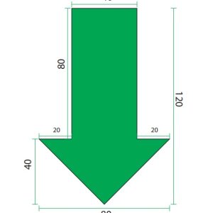 Decal in tem nhãn biểu tượng 120x80mm