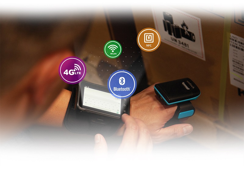 Wd200 Máy kiểm kho đeo tay Unitech WD200 - Wearable Computer - Vinh Nguyễn