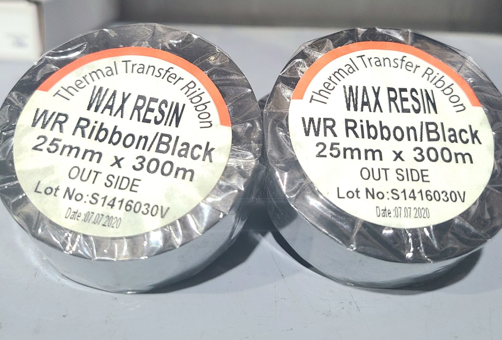 Mực in mã vạch Wax Resin 25mm x 300m