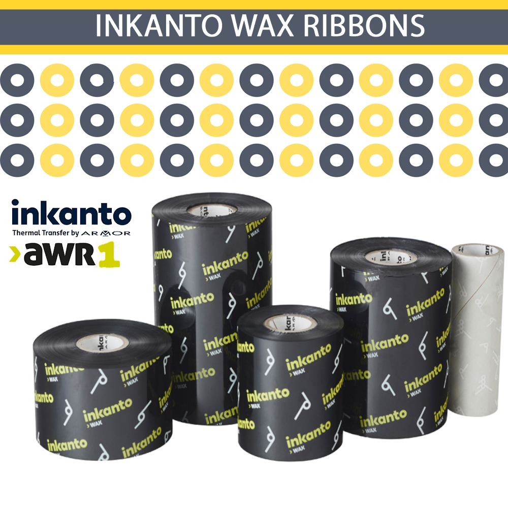 Mực in mã vạch Wax AWR1 Armor-Inkanto (110x300m)