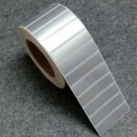 Giấy in mã vạch Xi bạc 1 tem 63x33x50M