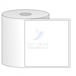 Giấy in mã vạch 1 tem 100x115x100m (Mitsui)