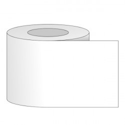 Giấy in mã vạch PVC tem liền 90x100M