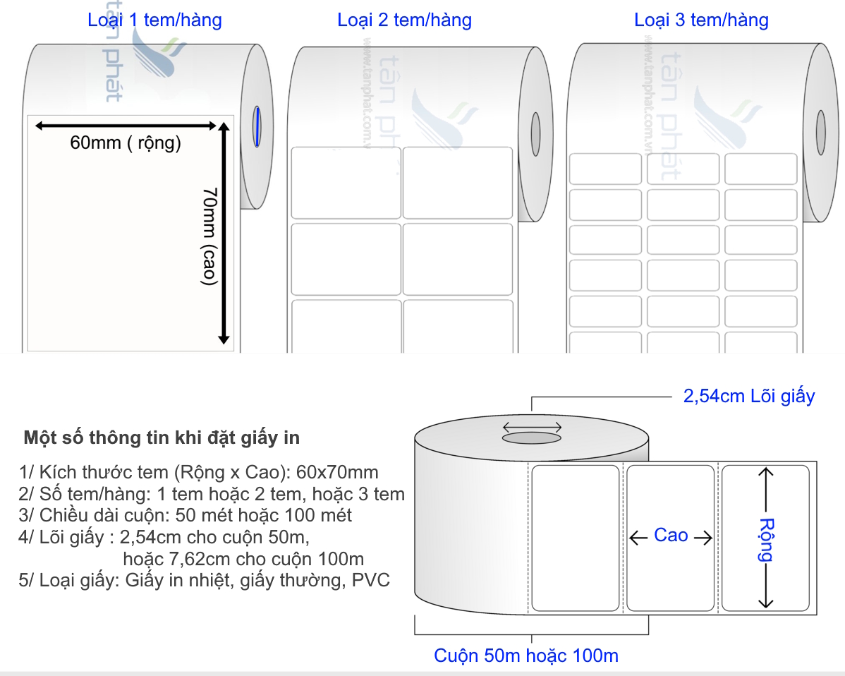 đặt giấy in tem theo yêu cầu