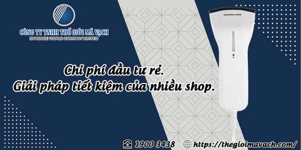 Máy quét mã vạch 1D Opticon C-40S có dây chi phí thấp