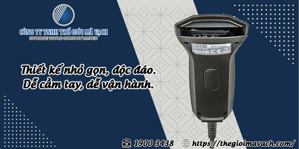Máy quét mã vạch 1D Opticon C-41s có dây thiết kế nhỏ gọn Máy quét mã vạch 1D Opticon C-41s có dây thiết kế nhỏ gọn
