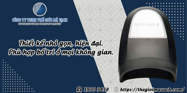 Máy quét mã vạch 1D Opticon L-46r có dây hiện đại Máy quét mã vạch 1D Opticon L-46r có dây hiện đại
