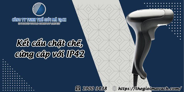Máy quét mã vạch 1D Opticon L-50C có dây cấu trúc vỏ bọc bền chắc