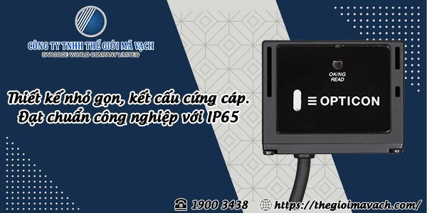 Máy quét mã vạch 1D Opticon NLV-4001 băng chuyền cấu trúc cứng cáp