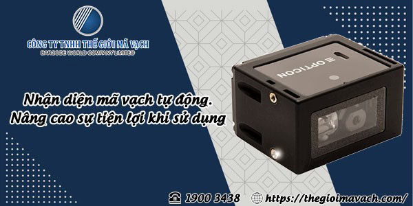 Máy quét mã vạch 1D Opticon NLV-4001 băng chuyền quét tự động thông minh