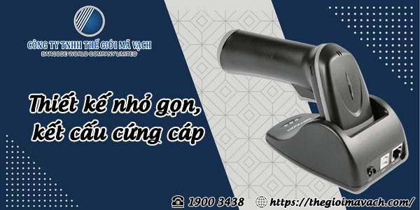 Máy quét mã vạch 1D Opticon OPL-7734 không dây cấu trúc vỏ bọc bền chắc