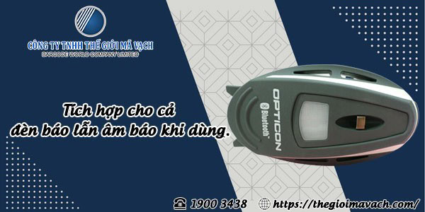 Máy quét mã vạch 1D Opticon OPR-3101 không dây thân thiện người dùng