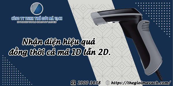 Opticon OPI-2002 quét hiệu quả mọi mã vạch 1d, 2d