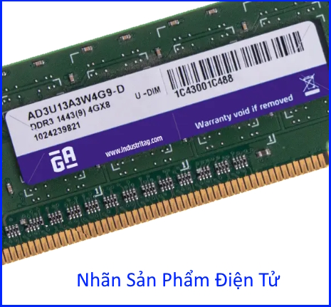 nhanspdientu_tanphat Giấy in mã vạch PVC 1 tem dán nhãn thiết bị điện tử