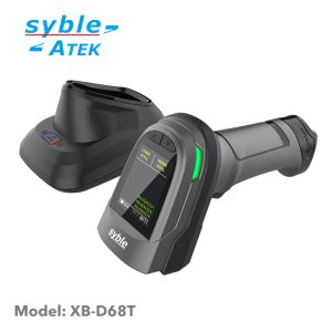 Máy quét mã vạch 2D không dây Bluetooth Syble XB-D68T