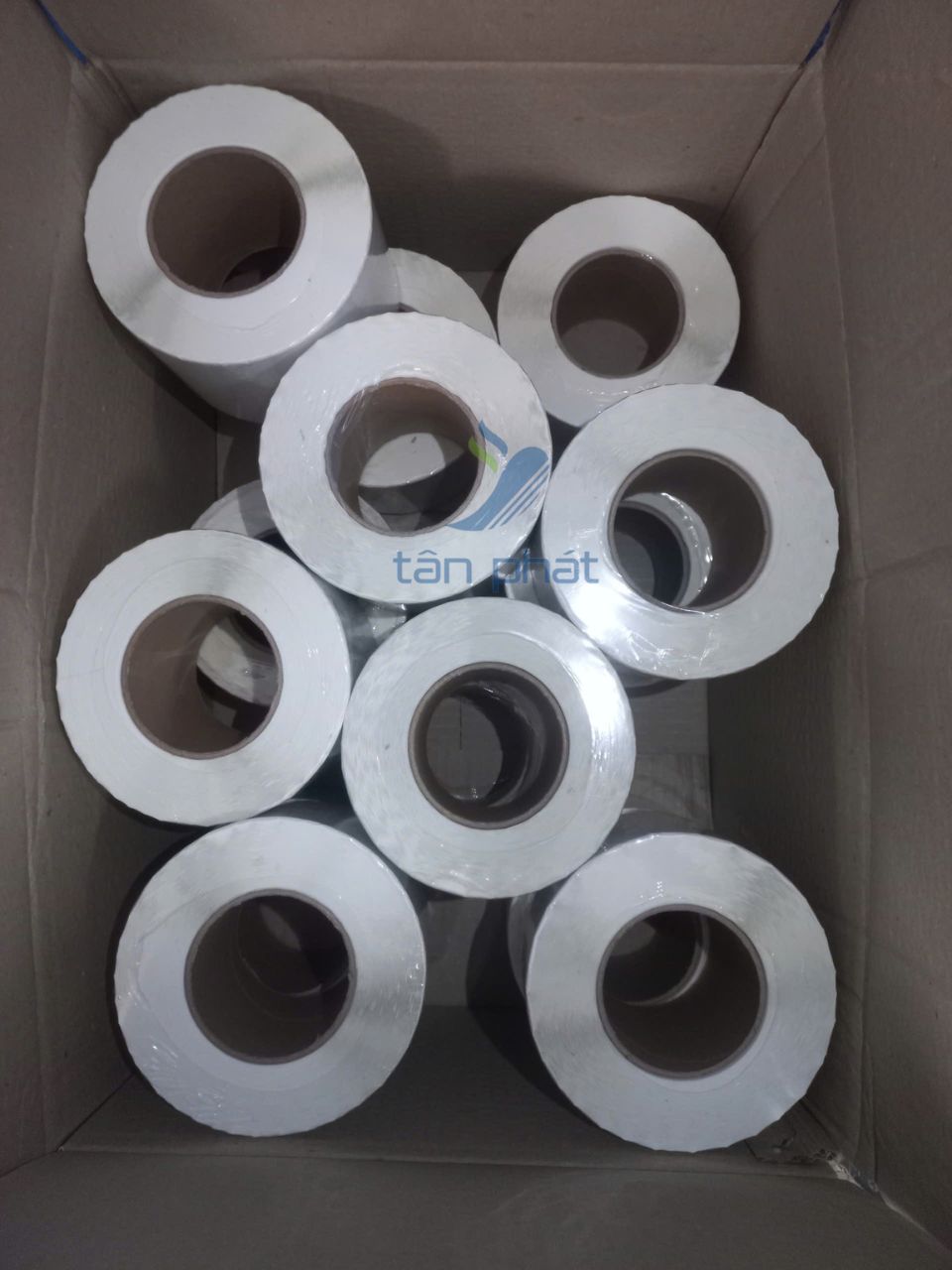 Giấy in mã vạch 1 tem 100x100x100m ảnh 3