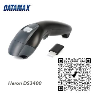 Máy quét mã vạch 2D QR cầm tay không dây bluetooth Datamax Heron DS3400
